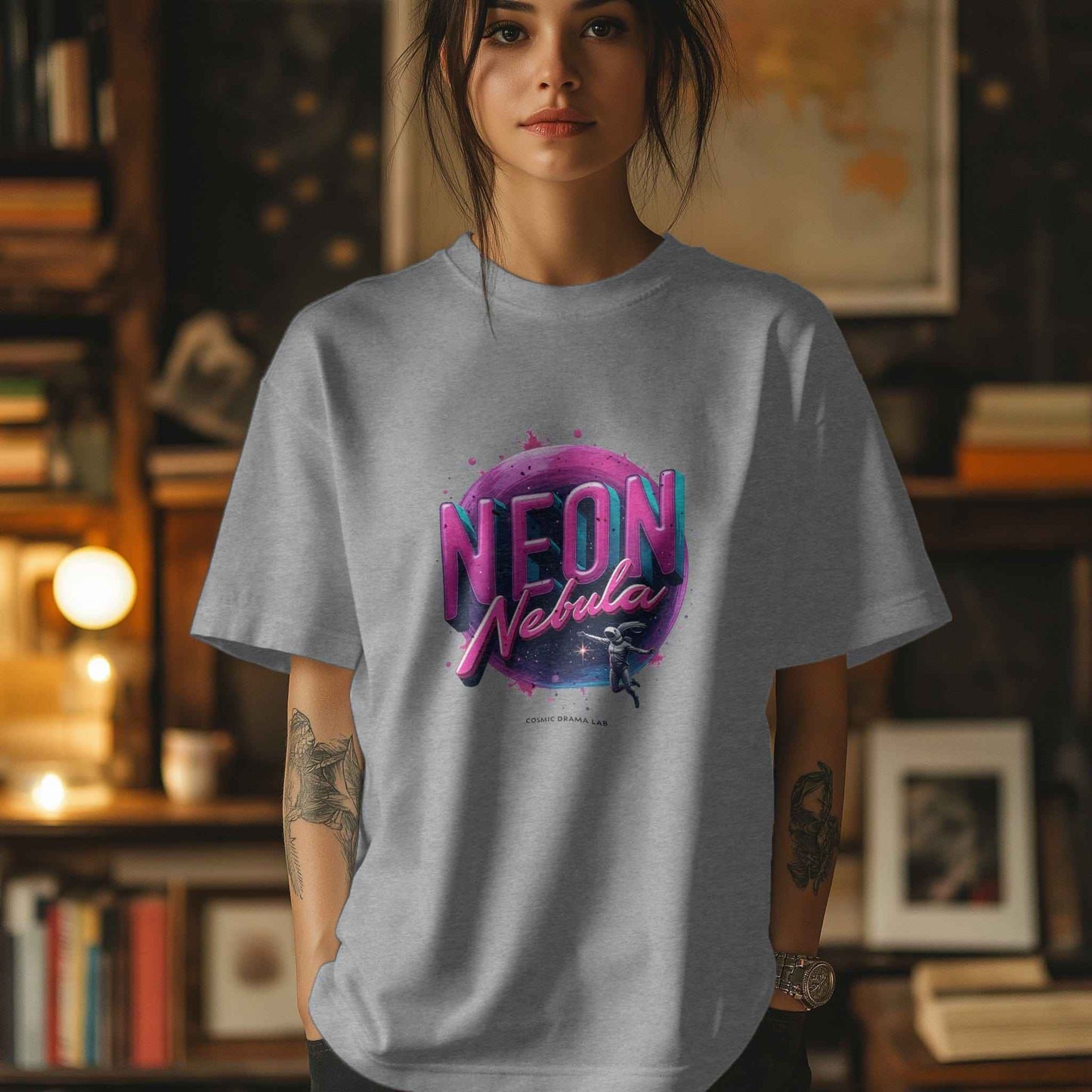 Neon Nebula T-Shirt
