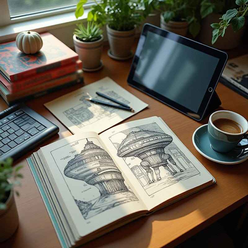 Founder Workspace (Story + Design Concept)