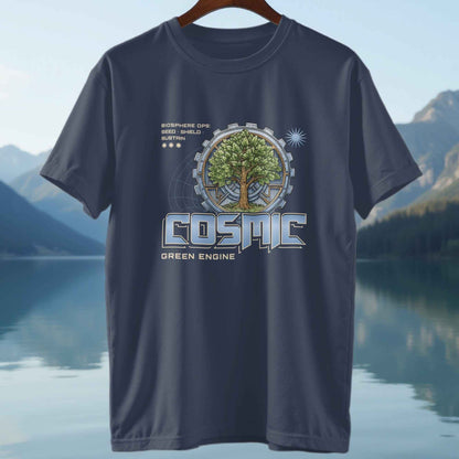 Cosmic Green Engine T-Shirt