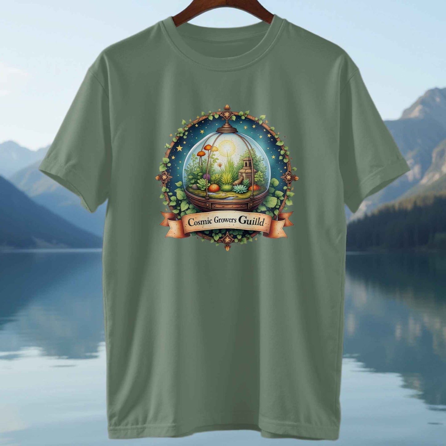 Cosmic Growers Green T-Shirt