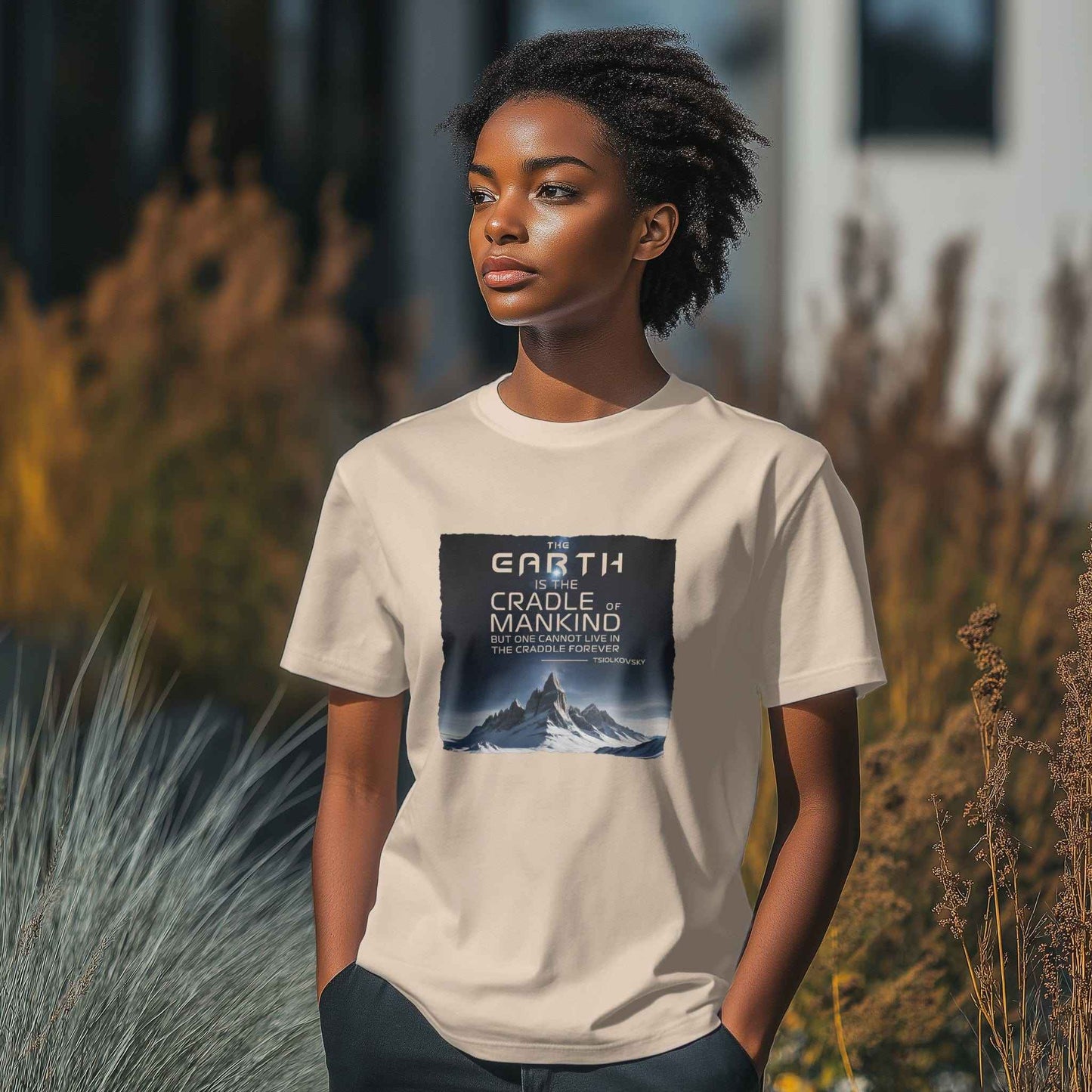 Earth Is The Cradle T-Shirt