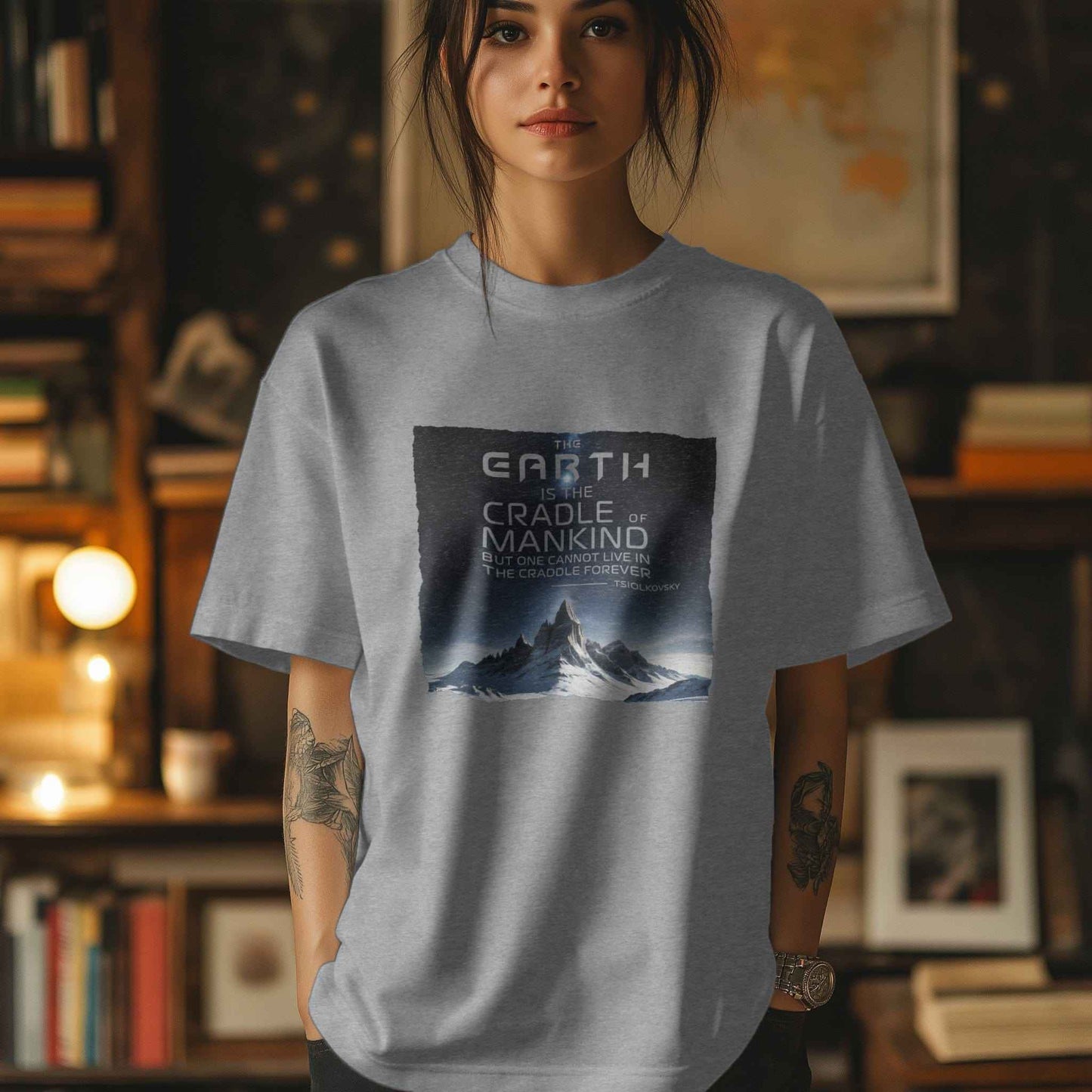 Earth Is The Cradle T-Shirt