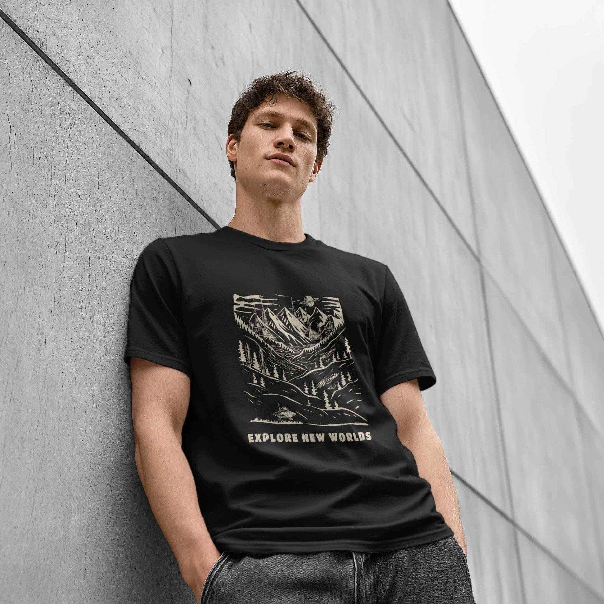Explore New Worlds T-Shirt