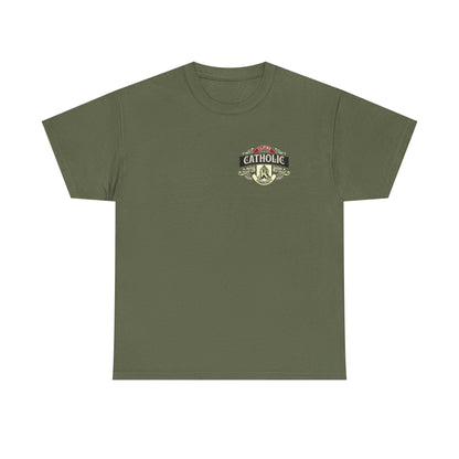 Filipino Catholic Community T-Shirt Adult Military Green / S