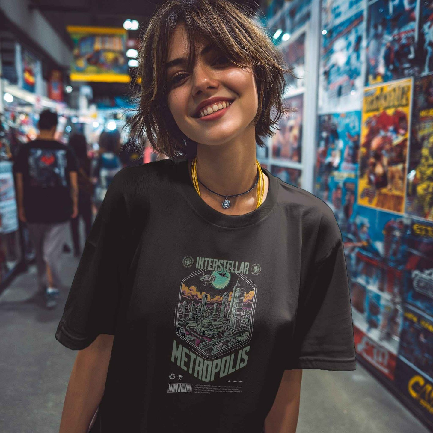 Interstellar Metropolis T-Shirt