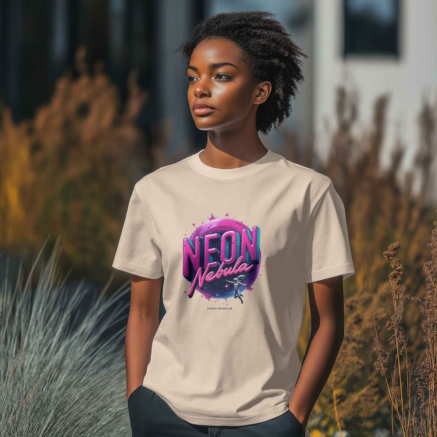 Neon Nebula T-Shirt